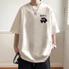Men's Trendy Short-Sleeve T-Shirt: New Summer Style, Loose Fit, Versatile American Brand Casual Tee