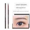 Unny Eyebrow Pencil Women's Ultra-Thin Double-Headed with Eyebrow Brush Waterproof Sweat-Proof Beginner Rotate Distinct Look Long Lasting Fadeless