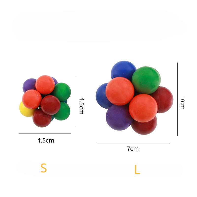 New Magic Ball Versatile Beads Decompression Ball Decompression Magic Ball Atomium New Unique Toys Relieve Stress Anxiety Relief Therapy