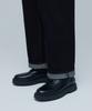 Musinsa Standard One-Tuck Loose Tapered Denim Pants [Deep Indigo]