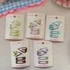 4pcs/set New Korean Amber Glossy Acetate Water Drop BB Snap Hair Clip for Girls Fashion Elegant Side Stray Hair Pin for Toddler