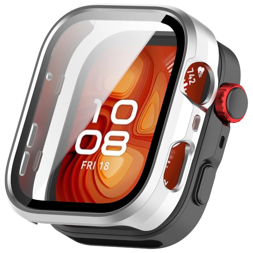 Glass+Case For Huawei Watch Fit 4Pro Tempered Glass Screen Protector Hard PC All-Around Bumper Watch Cover For Huawei Watch Fit4