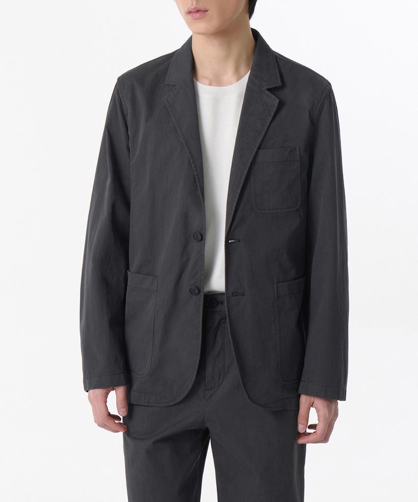 Musinsa Standard [City Workers] Cn Garment Dyed Blazer [Grey]