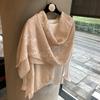 Floral Embroidered Lightweight Breathable Scarf For All Season