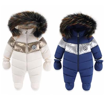 Baby Klettern Kleidung Gepolsterte Kleidung Niedlichen Baby Einteiler Outdoor Freizeit Overall Dicken Winter Body