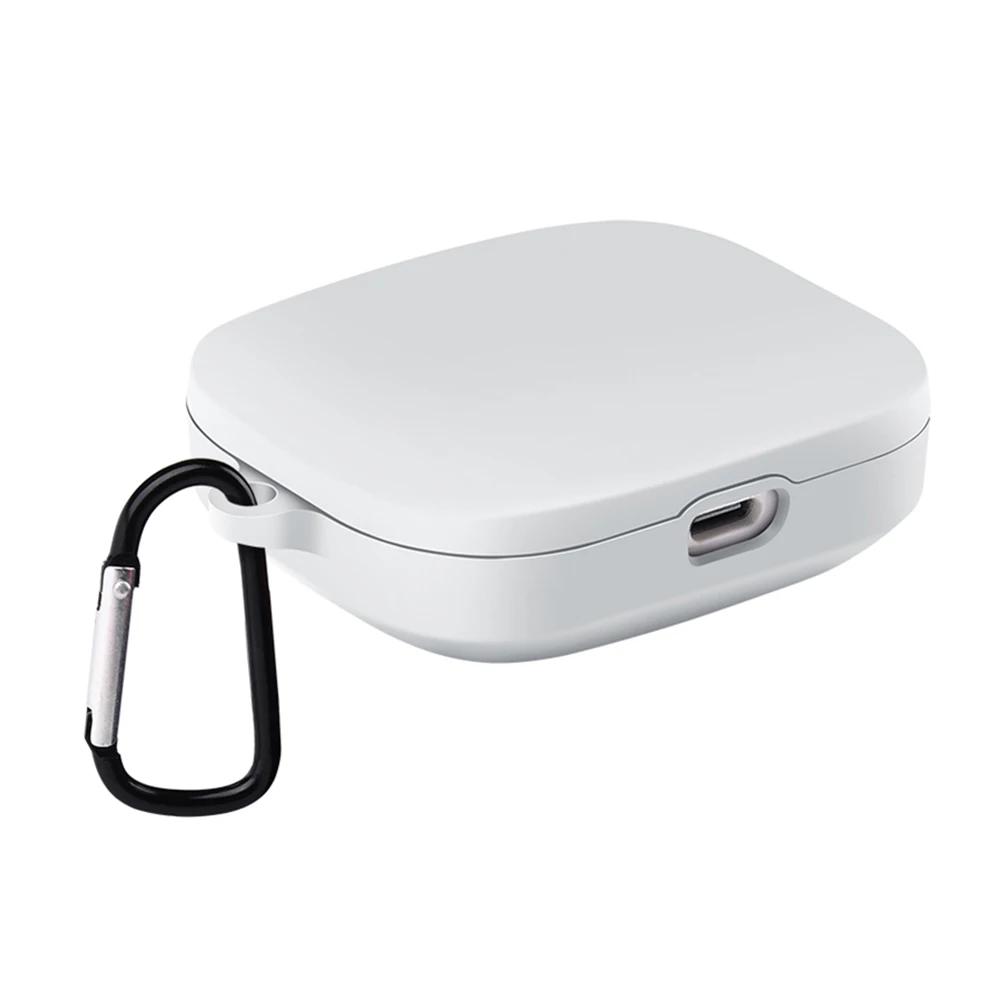 Silicone Protective Case for Redmi Buds 5 Anti-Drop Shockproof and Dustproof with Carabiner for Easy Carrying