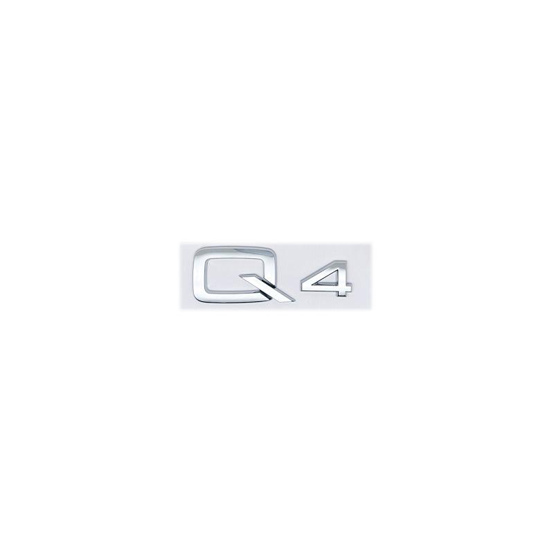 3D Black/Silver ABS Emblem for Audi Q2/Q3/Q4/Q5/Q6/Q7/Q8 - Numbers & Letters Fender/Trunk/Rear Logo Sticker