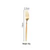 Ru Han Ballet Gold Dessert Forks (Set of 3)