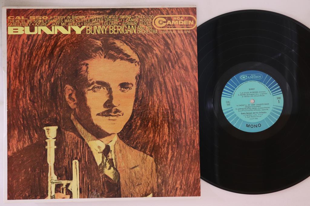 LP deska BUNNY BERIGAN - Bunny CAL550 RCA CAMDEN US Jazz Použitá