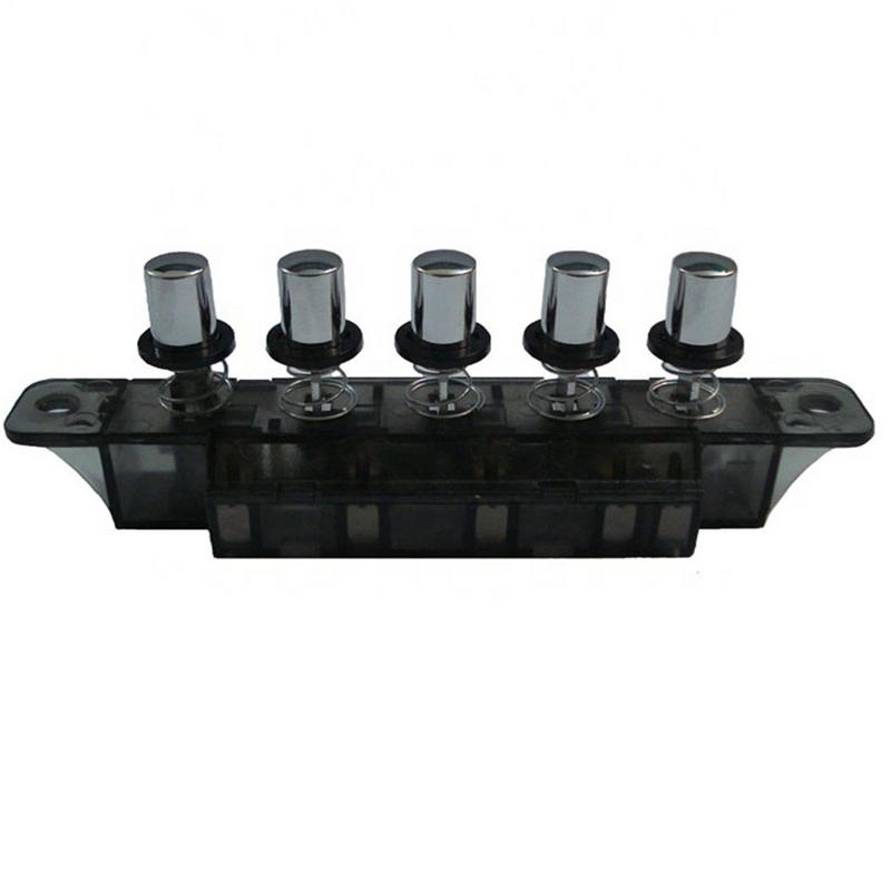 

250V 4A Five-key Pushbutton Piano Type Key Board Switch Power Switches Button For Range Hood Kitchen Appliances spain