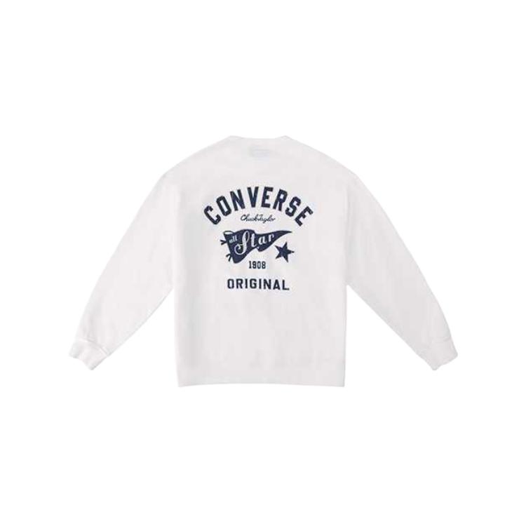 Converse Sweatshirts Unisex Chick Egg Crew Neck Moderate Regular UCJ439-W2Y