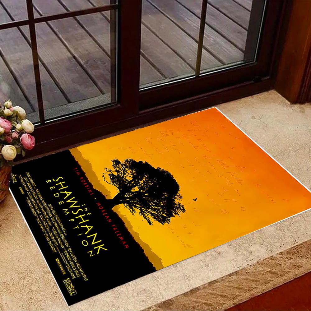

Hope Overcomes Despair Themed Anti-Slip Rugs - Polyester Home Decor, Suitable for Bedrooms, Living Rooms, Doorways, Studios, and Decorations 40cmx60cm