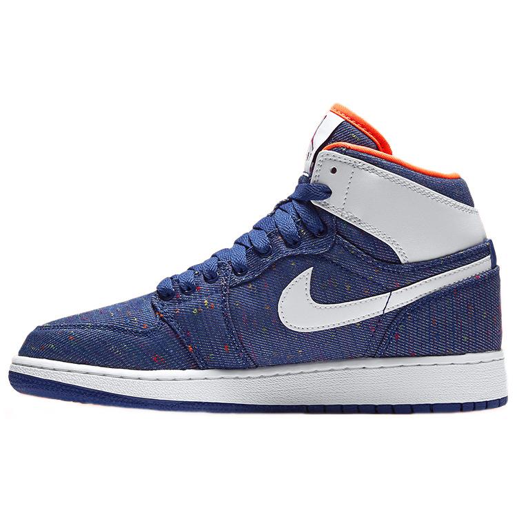 Jordan 1 Retro High GS Deep Royal 332148-411 36