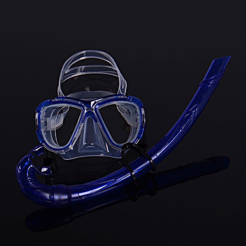 Snorkel + Diving Goggles + Snorkeling Equipment Snorkel