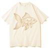 Funny Fish Shirt AU Chemistry Science Meme Unisexs TShirt Print Fashion Oversized Crewneck Cozy Short Sleeve T Shirts Teenagers