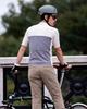 Kapelmuur Cycling Short Sleeve Size M Jersey, Linen-Style Combination, Ivory,