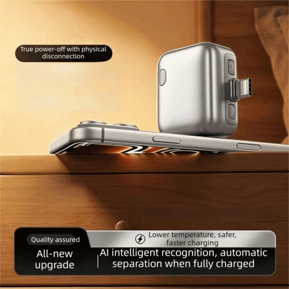 140W Auto-Stop-Ladeadapter Typ-C Stromunterbrecher Vollständiger Lade-Separator für Typ-C-Gerät
