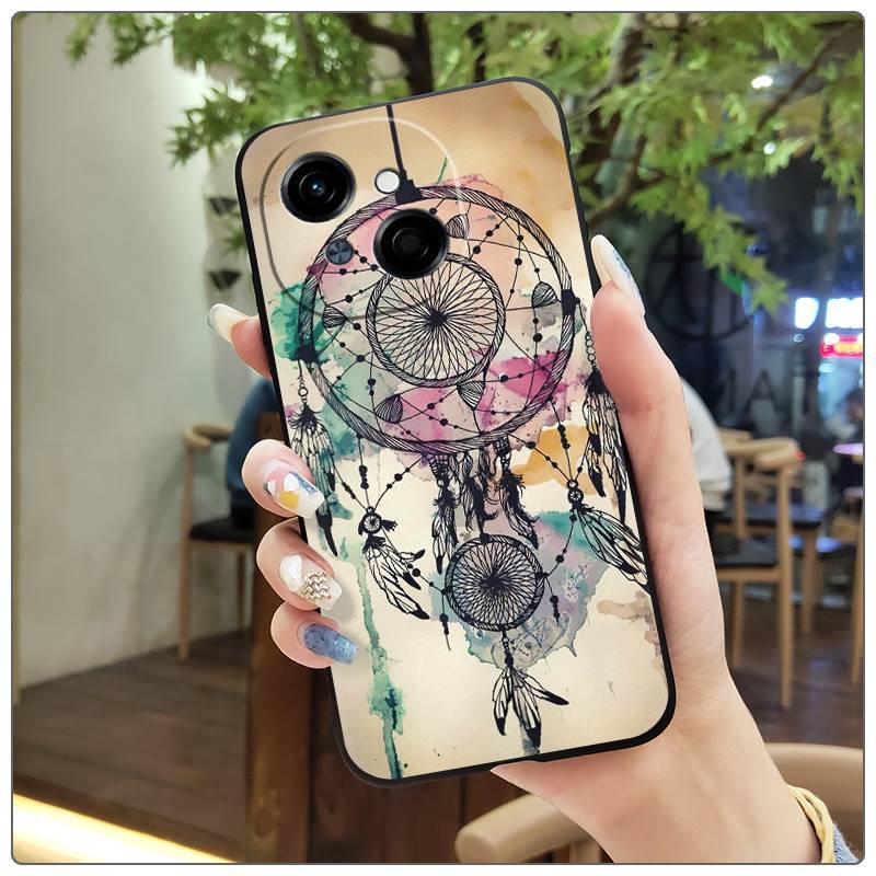 Luxury Soft Phone Case for Tecno POP9 4G/Spark GO 1/KL4 - Full Edge & Stylish Design for Women