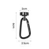 Strong Neodymium Magnetic Hooks 360°Rotating Carabiner Magnet Hook Refrigerator Kitchen Bathroom Hanging Hangers Home Organizer