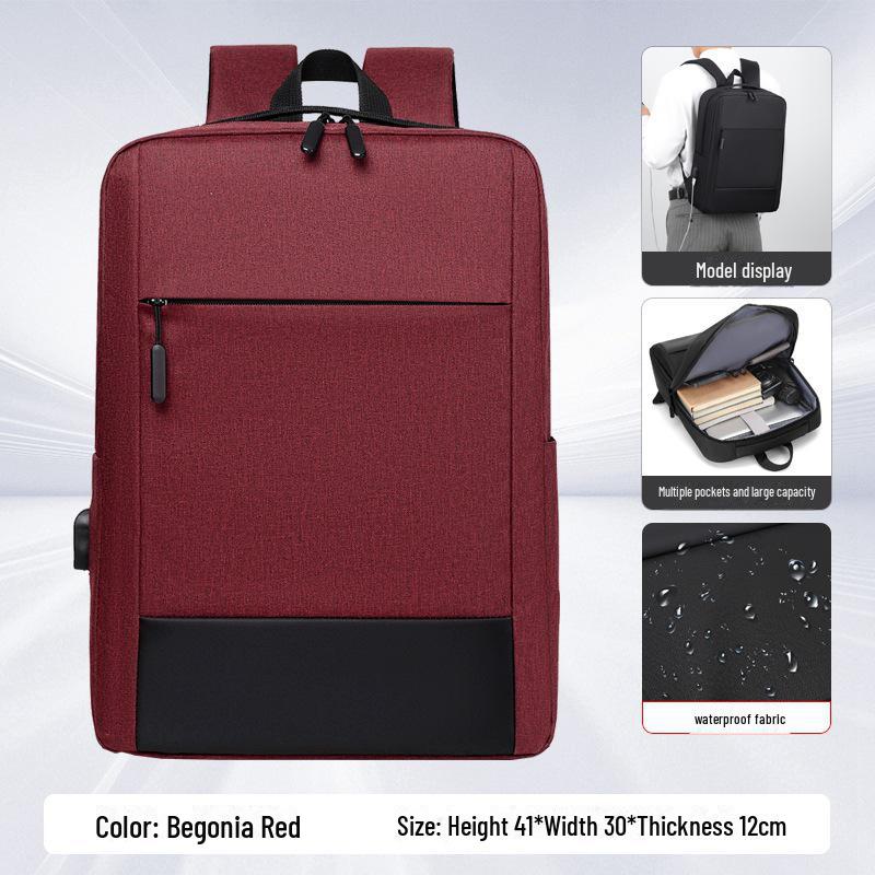 Men's and Women's High-End Waterproof Backpack for Business, Travel, and Commuting.