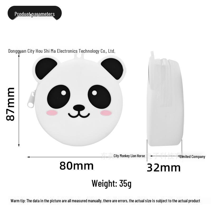 Cartoon Silicone Coin Purse for Girls - Cute Mini Bag for Children
