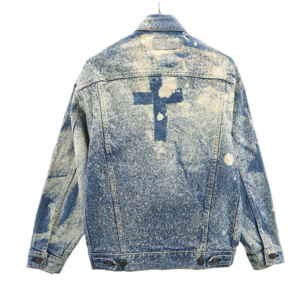 Levi's 90s 70507-0214 Old USA Made bleaching Denim Jacket Men's Used