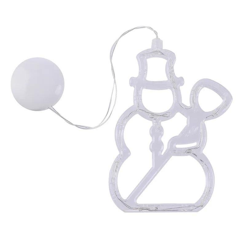 Christmas Sucker Light Hanging Led Lamp Battery Powered Festival Backdgroun