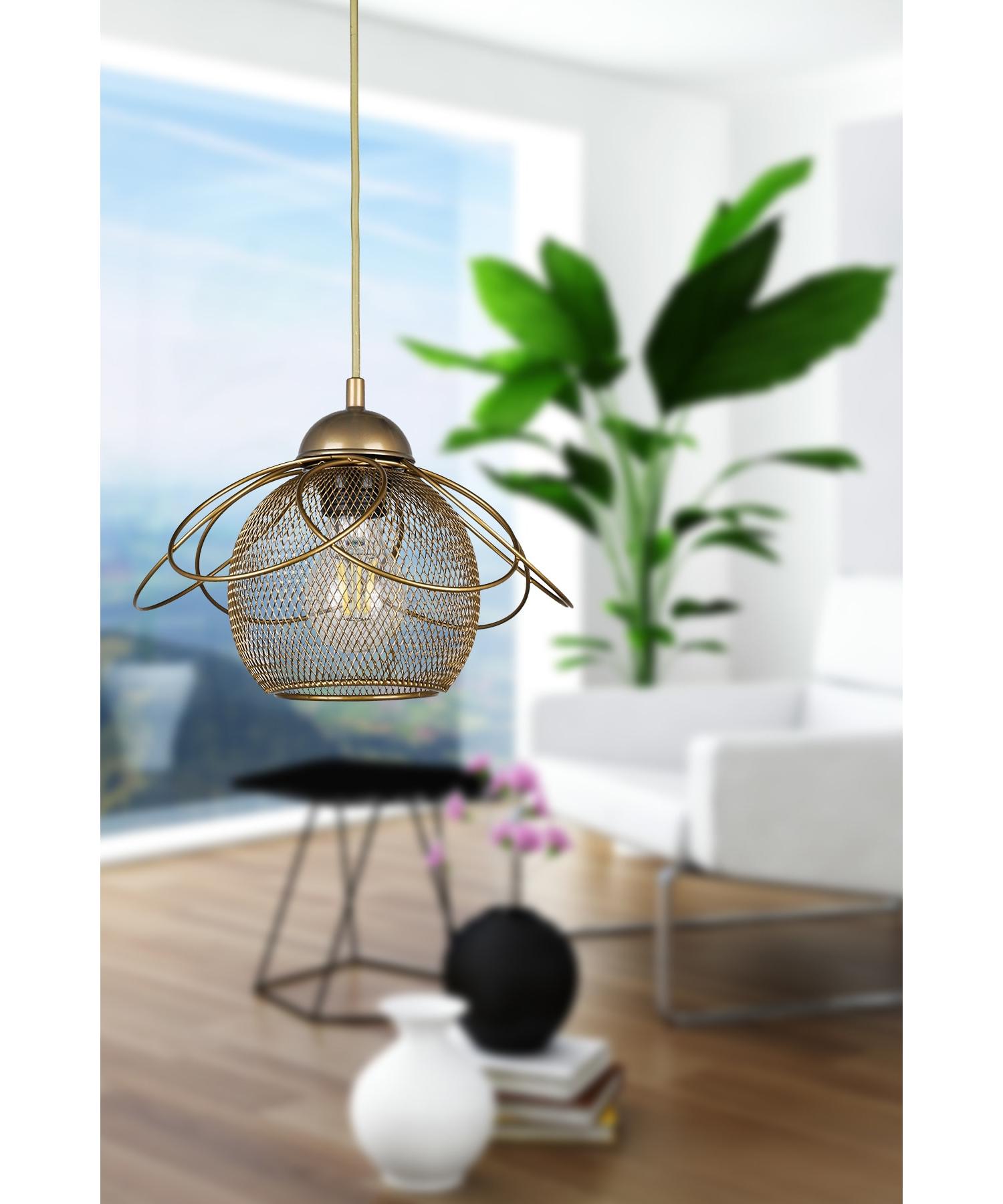 

Люстра Ares Single упала