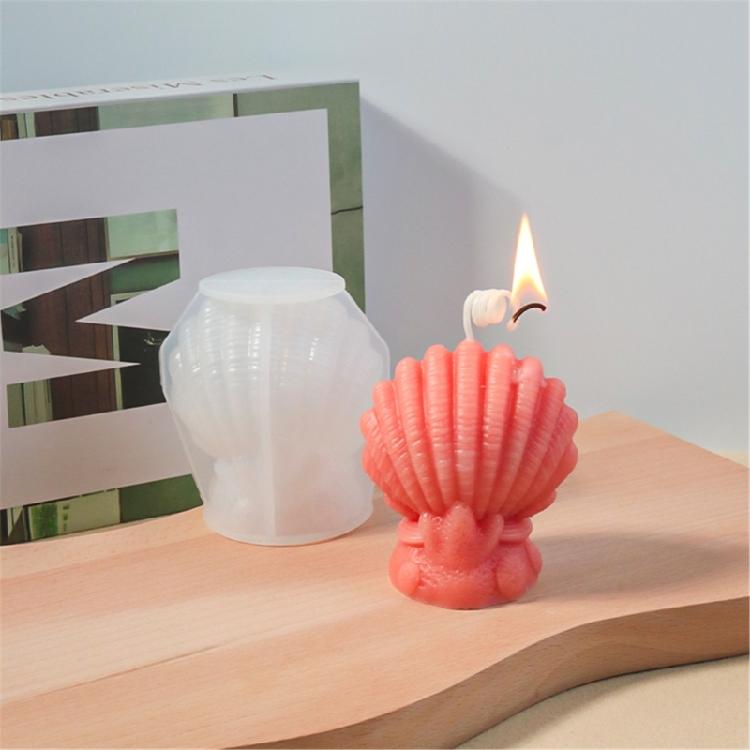 Marine Theme Silicone Conch Mold Large Resin Casting Mould for Candle Vessels Trinket Holders and Clay Crafting