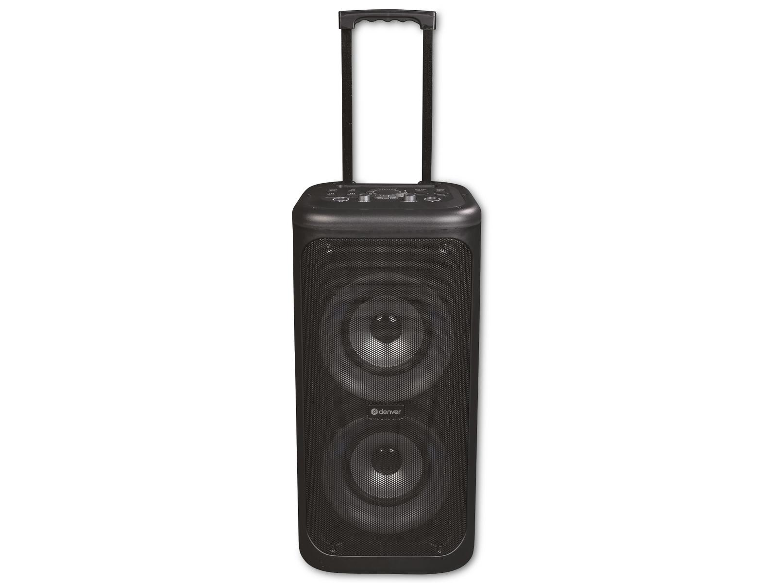 DENVER TSP-353 - Trolley Karaoke Speaker - 400W - Bluetooth - Bild 5