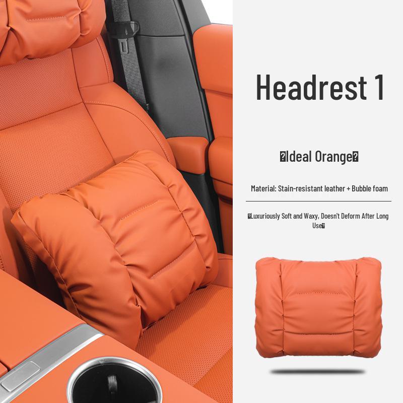 Lynk & Co Car Headrest & Lumbar Support Pillow for Neck Protection