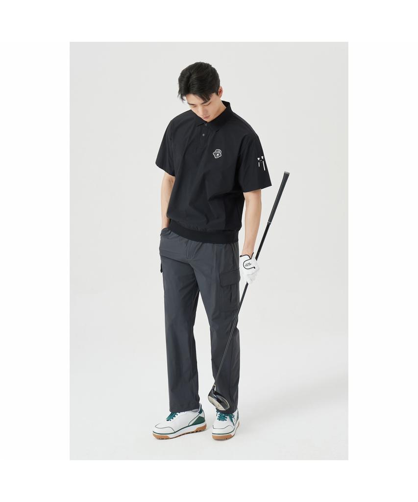 Goldeunbeeo (M) Stretch Nylon String Jogger Pants G4Pam26211Dgx