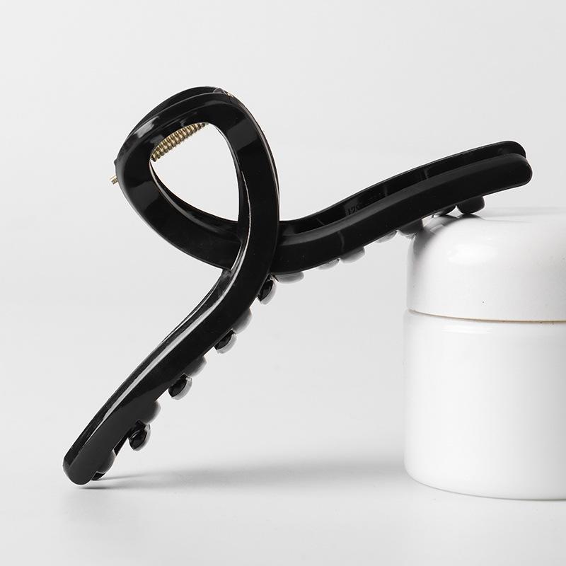 Soft Silicone Shark Clip: Anti-Collision Hair Accessory with Durable, Anti-Slip Grip