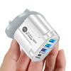 UKCA Certified 36W Fast Charger with PD+QC3.0, 2.4A, and 3 USB Ports for European/UK