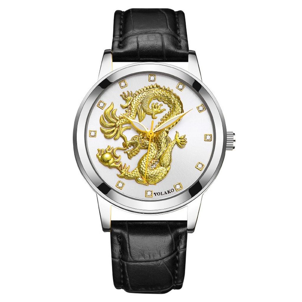 Men's Waterproof Luminous Running Alarm Clock Watch