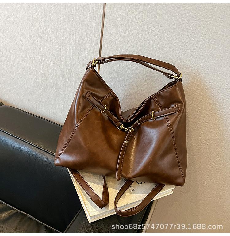 Niche Maillard bags, women's bags, commuting to work, shoulder tote bags, old money style, backpacks, stray bags