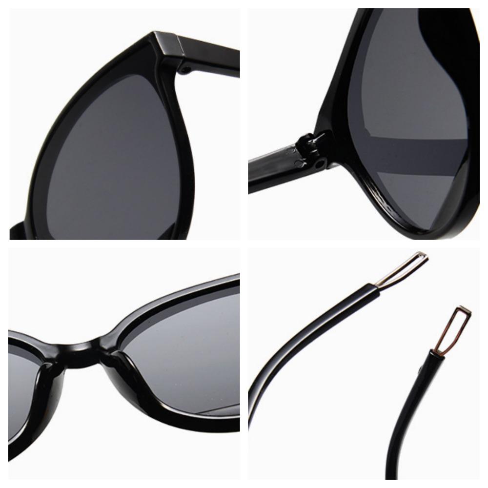 Lightweight Large Frame Sunglasses Trendy UV400 Sun Glasses Multicolor Lenses Eyewear  Holiday