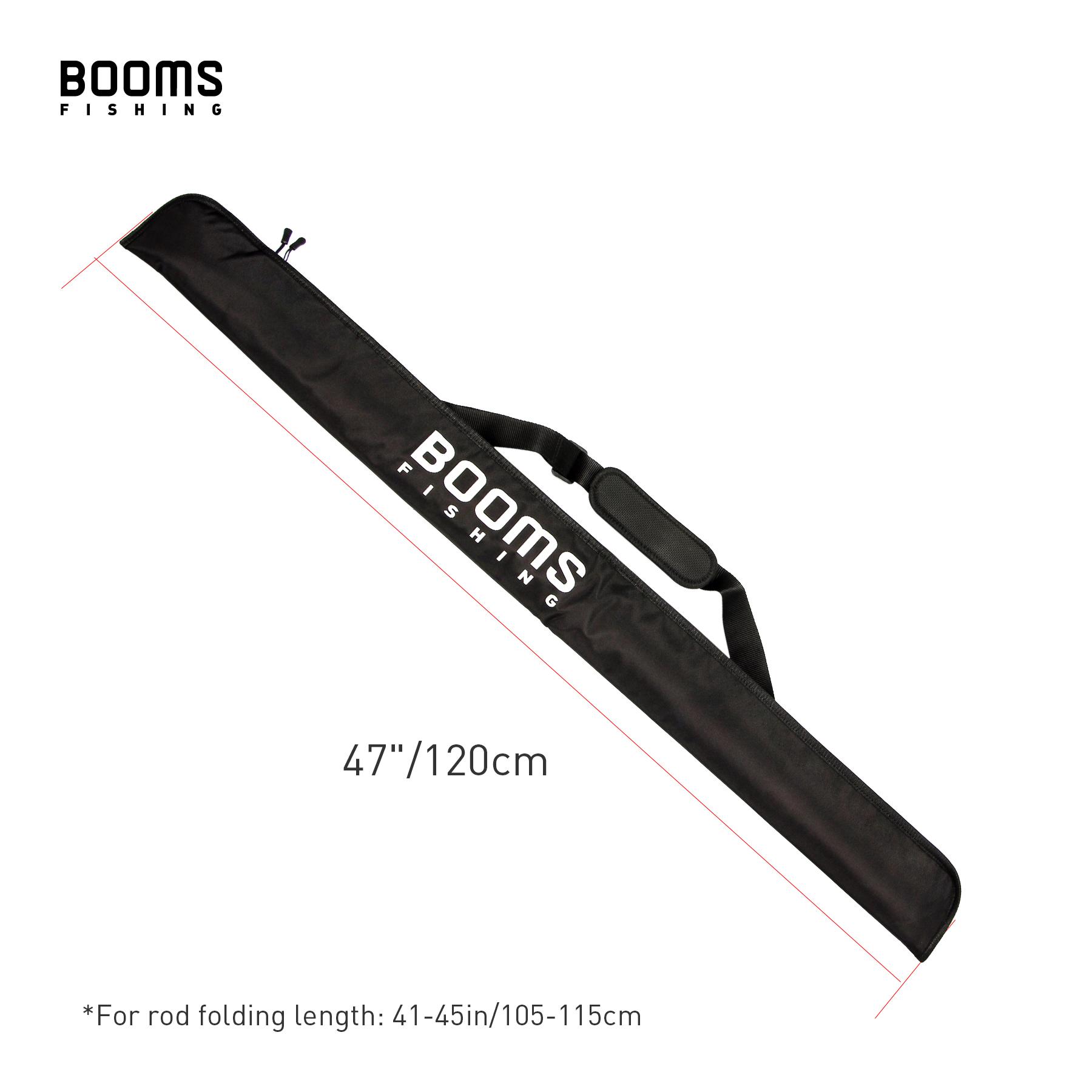 Booms Fishing PB1 Fishing Bag Portable Folding Fishing Rod Reel Bag Fishing Pole Gear Tackle Tool Carry Storage Bag Organizer