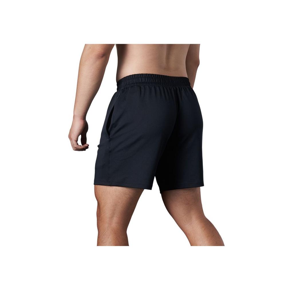 Under Armour Solid Color Breathable Woven Lace-Up Sports Shorts Men shorts Black 1390439-001