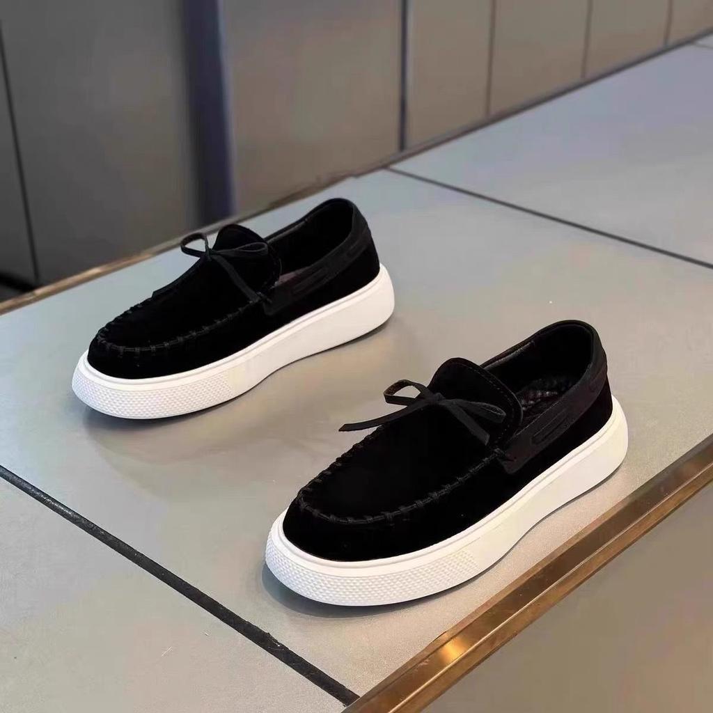 Fashion Flat Male Shoe Height Increasing Low-Top Sneakers Luxury Sale Legitimate Non-leather Retro Hiking Adults On Men's Casual Shoes