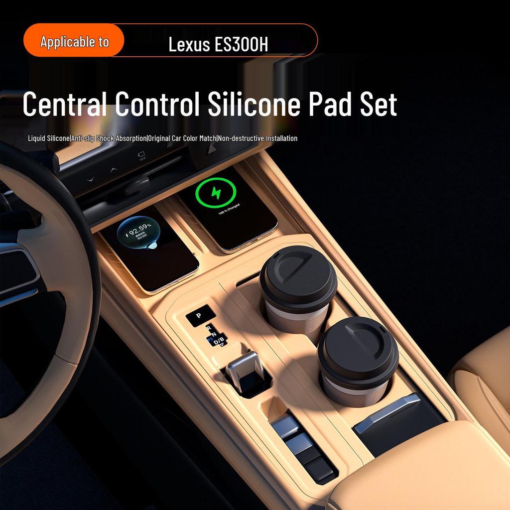 Lexus ES300h Wireless Charging Pad Armrest Protective Sticker Accessory