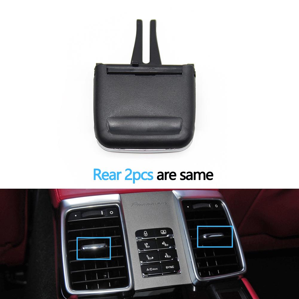 Car Front Rear Air Conditioning AC Air Vent Outlet Tab Clip Repair Kit For Porsche Panamera