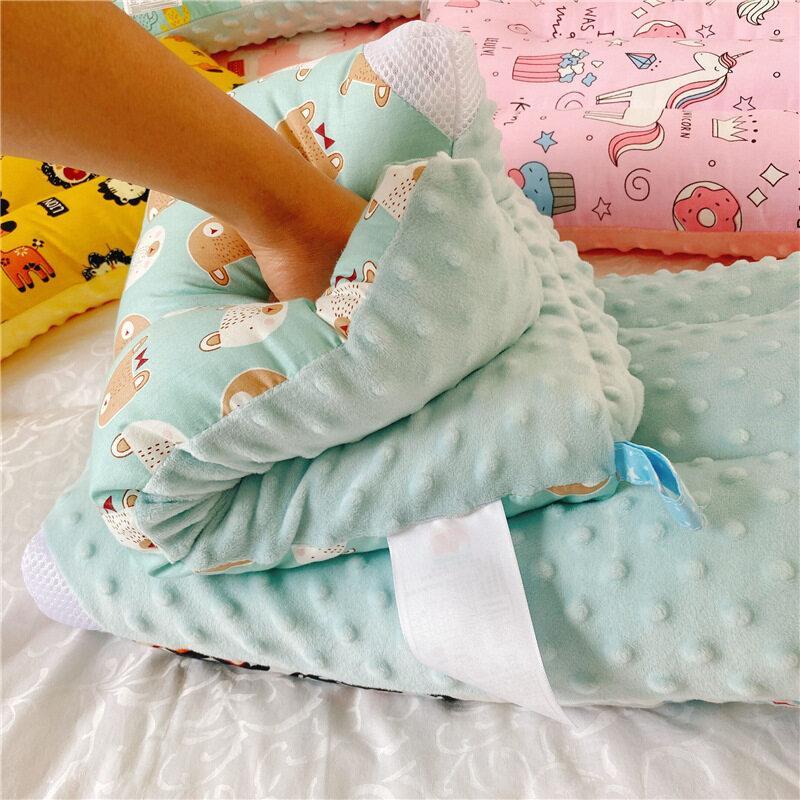 Soft Gauze Baby Pillow Comfortable Doudou velvet pillow For Newborns Baby Sleep Headrest Breathable Infant Kids Pillow