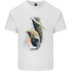 Elephant With Calf Baby Watercolour Kids T-Shirt Childrens