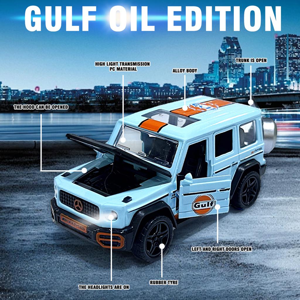 1:36 Off Road Car Model Casting Metal Toys Vehicles Sound and Light Children Boys Gift Collective Voiture Miniature for Mercedes