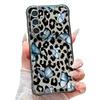 Leopard Butterfly Print Case For Samsung S26 S25 Ultra S24 Plus S23 S22 S21 FE A18 A54 A55 A16 A26 A36 A56 A17 A37 A57 5G Clear Card Slot Back Cover