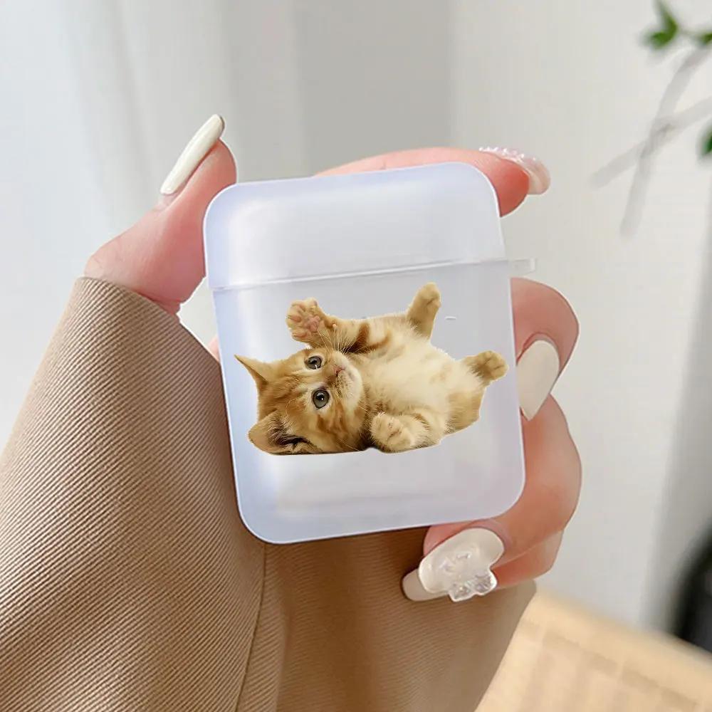 Cute Animal Cat Earphone Case for Airpods 4th 3rd Pro 3 2 Shockproof Covers for Airpod 2 3 1 Protective Accessorie Shell Fundas
