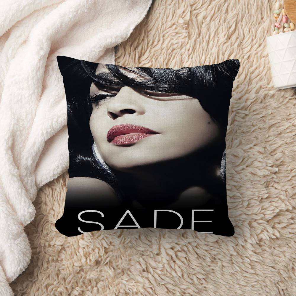 Singer Sade Office Cushion Pillowcase Car Cushion Cover45X45Cm Lumbar Pillowcase Sofa Pillowcover