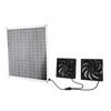 Solar Panel Powered Fan Portable Outdoor Multifunctional Solar Air Circulation Fan Kit 20W12V