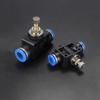 Air Flow Speed Control Valve Tube Water Hose Pneumatic Push In Fittings Throttle Valve SA 4-12mm Ventilation Valves 4